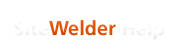 SiteWelder Help